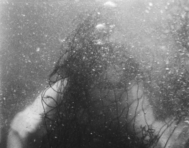 underwater woman