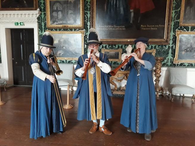 Leeds Waites perform in the Picture Gallery at Temple Newsam