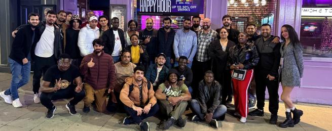 LGBTQ+ monthly drinks hosted by Angels of Freedom