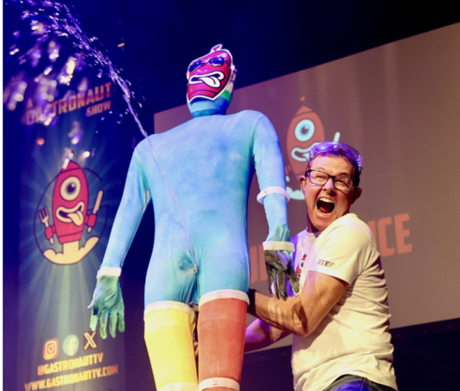 BBC Gastronaut Stefan Gate