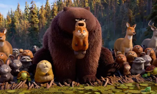 A still from "hoppers"