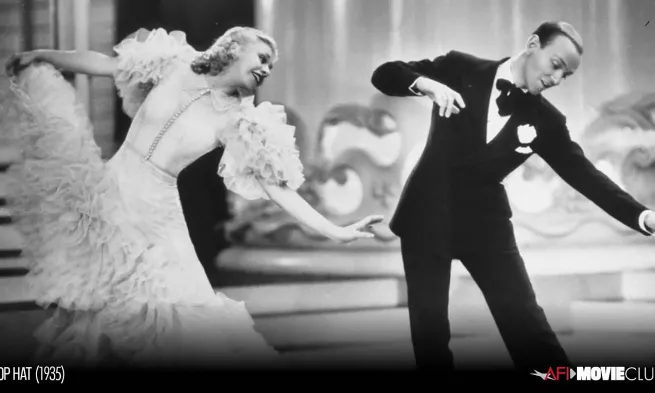 A still from "Top Hat"