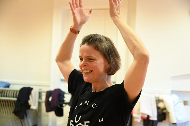 PD Neuro Zoom live dance class