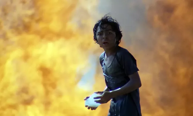 A still from "The Runner"