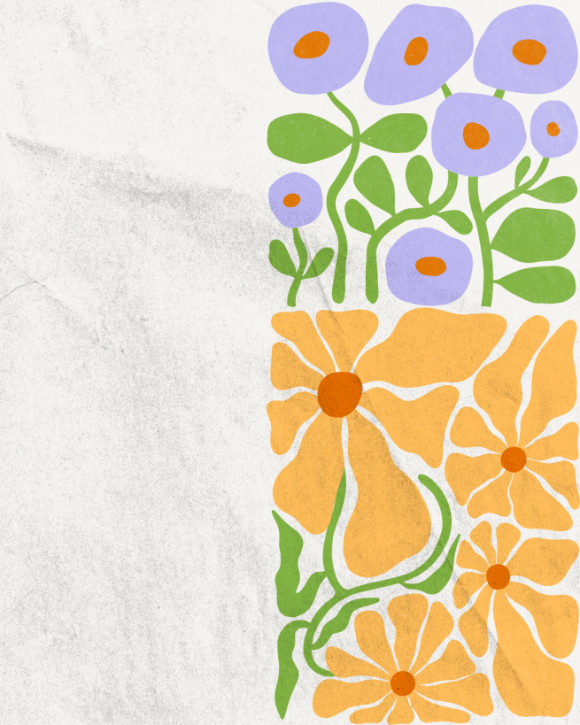 Floral graphic