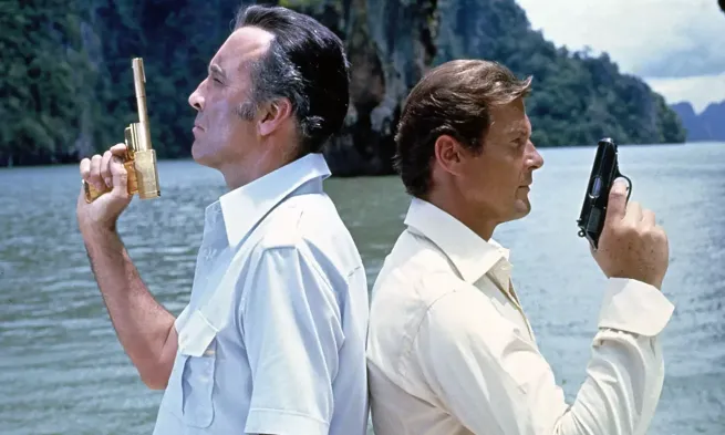 A still from "The Man With The Golden Gun"