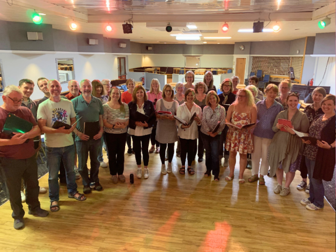 Woolpack Choir & Rock Orchestra press shot.