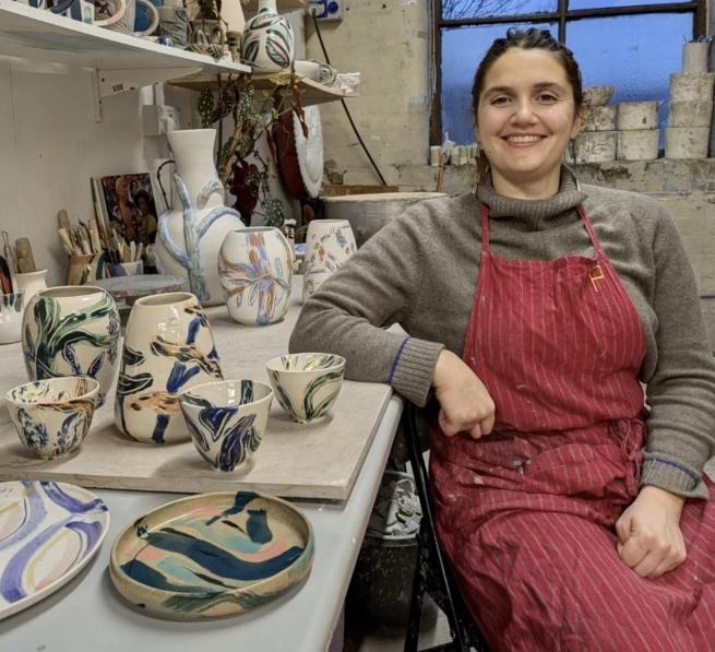 Northlight Pottery Tutor Poppy Davis 