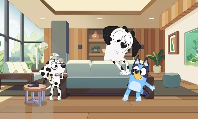 A still from "Bluey at the cinema"