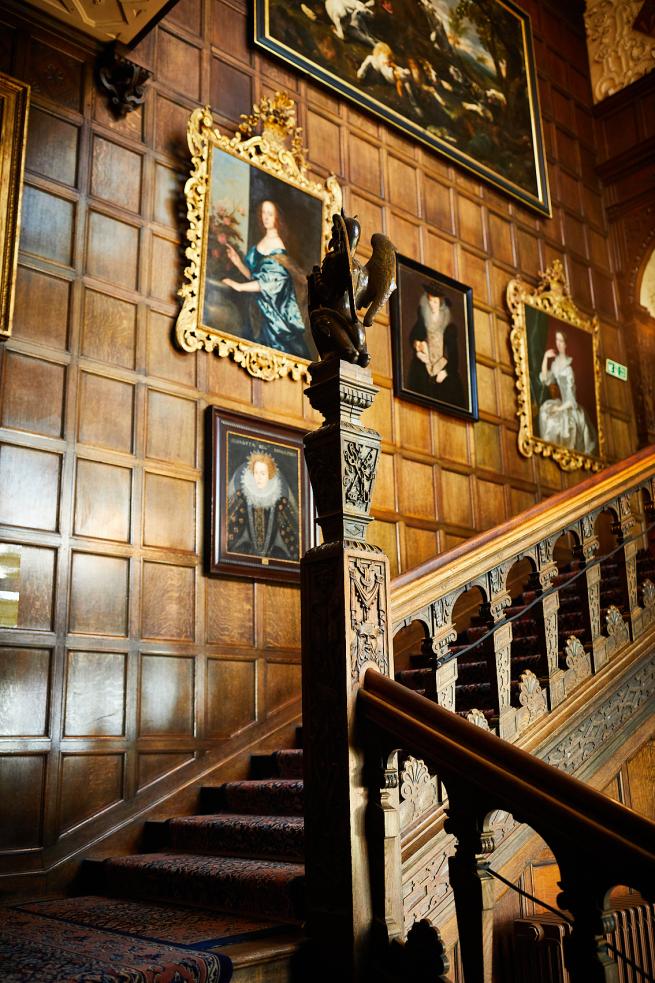 The Oak Staircase at Temple Newsam