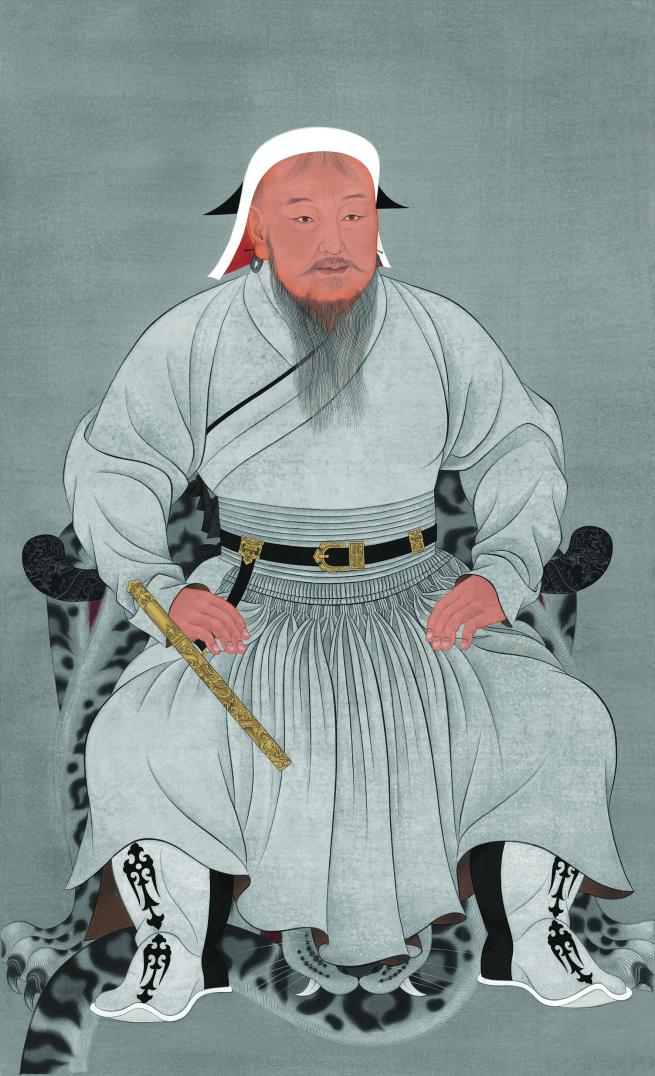 Portrait of Genghis Khan