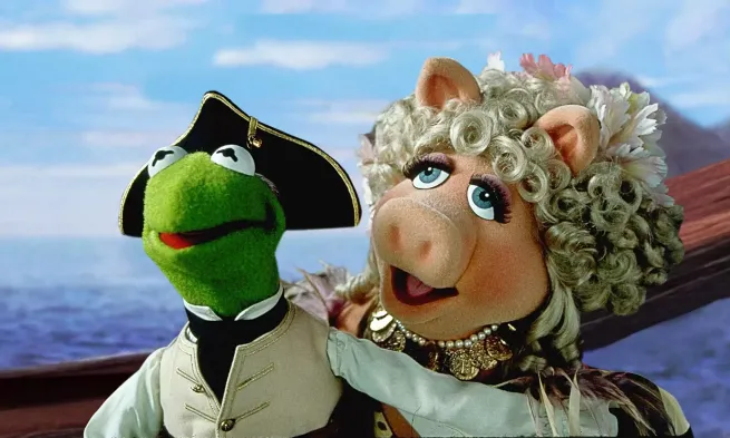 A still from "Muppet Treasure Island"