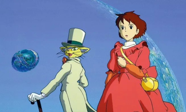 A still from "Whisper of the Heart"