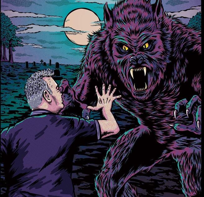 Stewart Lee vs The Man Wulf