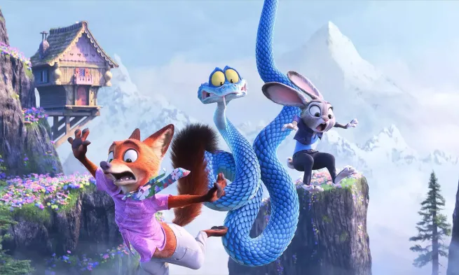 A still from the film "Zootropolis 2"