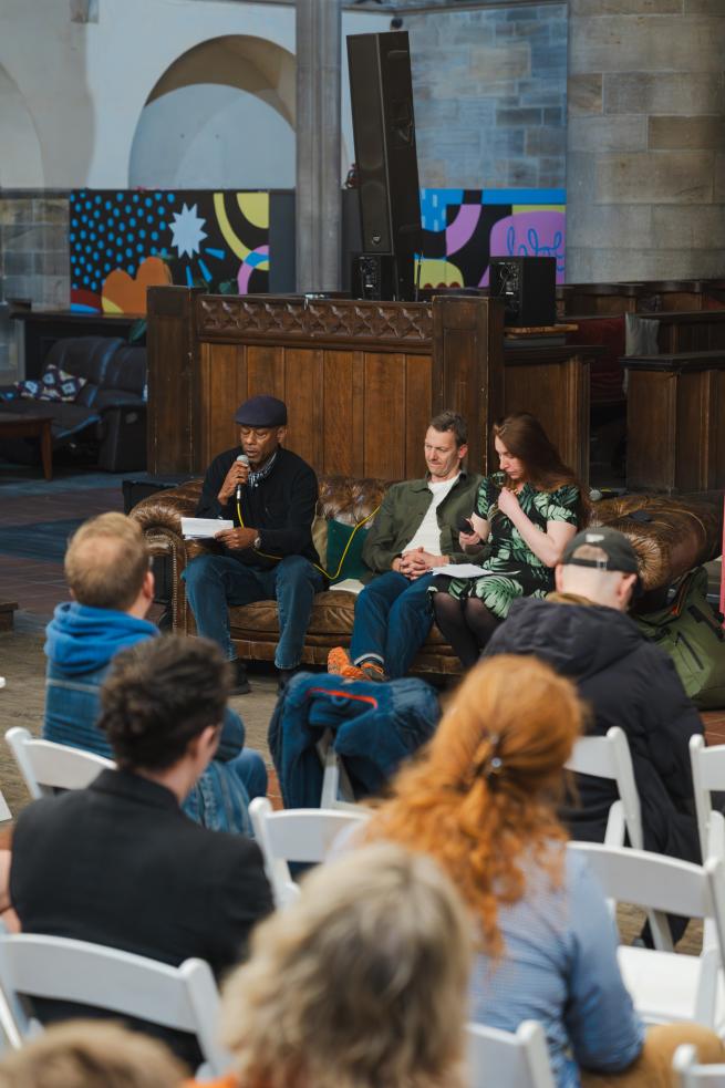 Radical Reaading room book event 