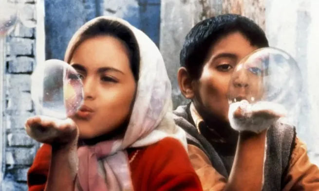 A still from "Children of Heaven"