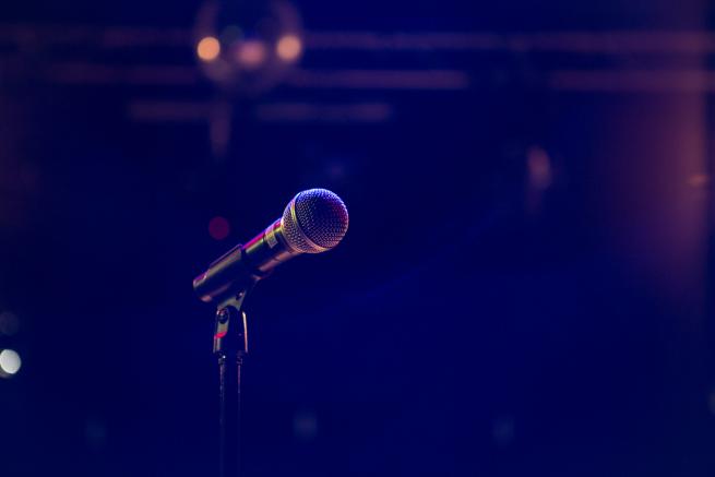 a microphone