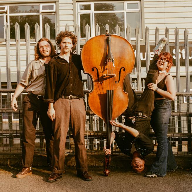 The Fergus Quil Quintet play the music of Xero Slingsby at Wharf Chambers Leeds on November 26th