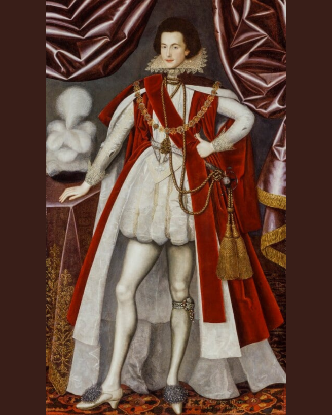 Painting of George Villiers 1st Duke of Buckingham