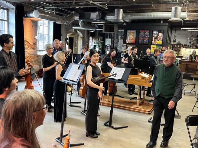 Leeds baroque with director Peter Holman