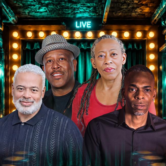Comedians from the Real McCoy tv show