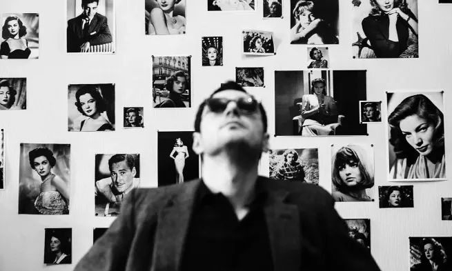 A still from the film 'Nouvelle Vague'