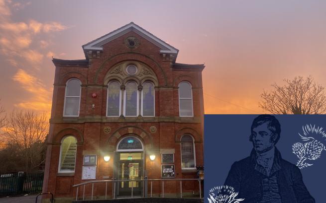 Chapel FM Arts Centre with Robert Burns