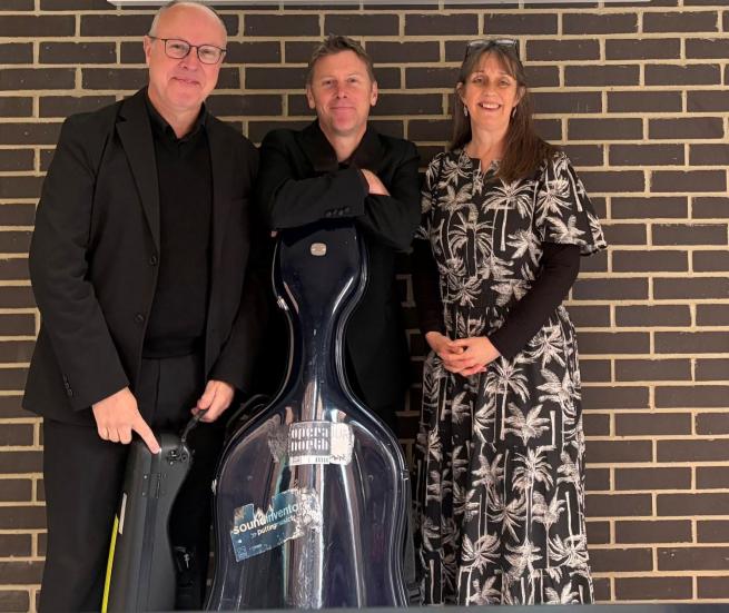 Opera North Players - violinist, cellist and pianist