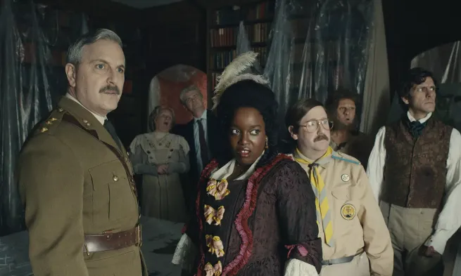 A still from "Ghosts: The Possession of Button House"