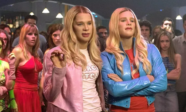 A still from the film "White Chicks"