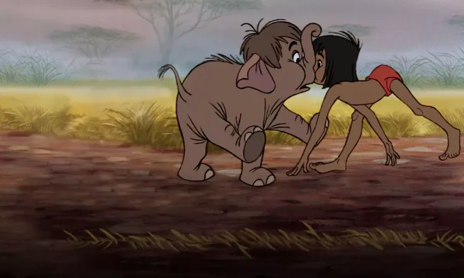 A still from "The Jungle Book"
