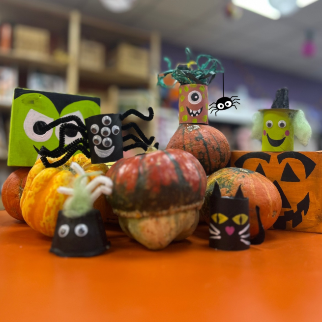 PUMPKINS AND MONSTERS