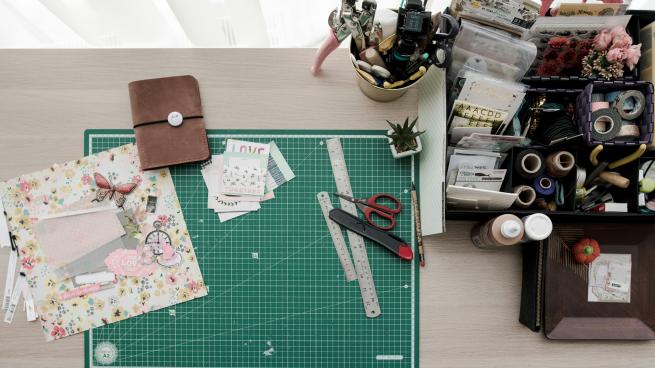 photo of craft supplies