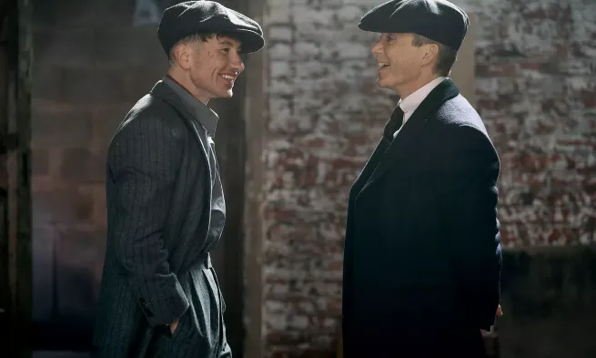A still from the film "Peaky Blinders: The Immortal Man"