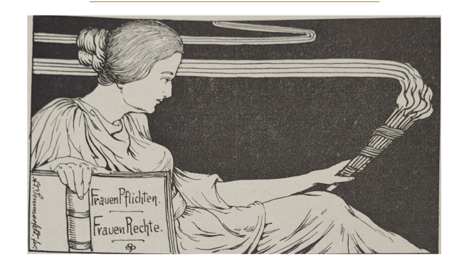 Image of a lady in 20th Century Germany