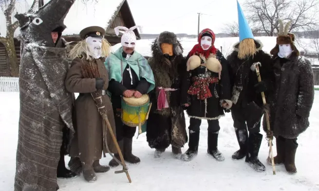 A still from "Celestial Wives of the Meadow Mari"