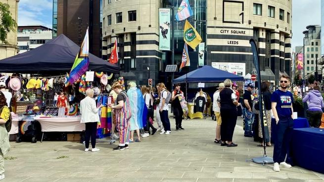 Village Fete stalls in 2024