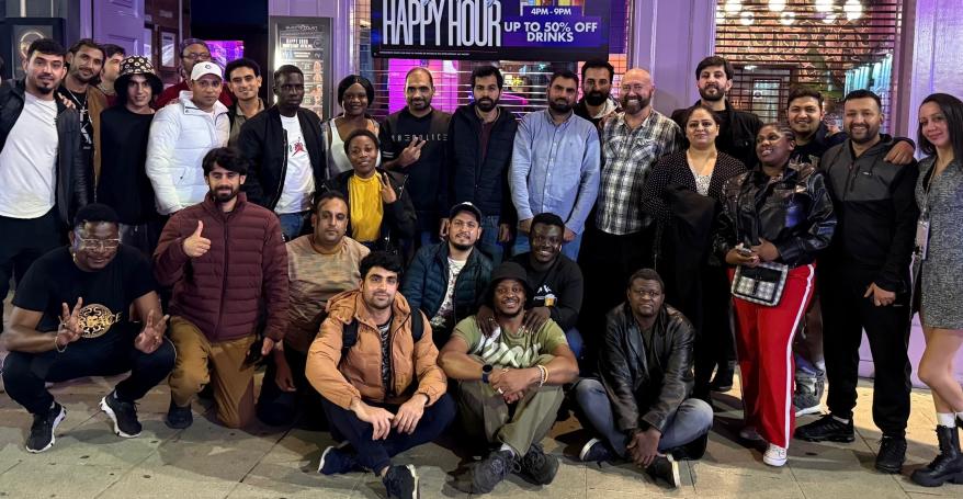 LGBTQ+ monthly drinks hosted by Angels of Freedom