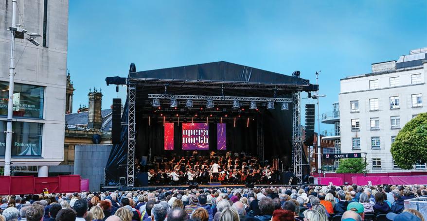 Opera North to hold a pay what you can concert in Millennium Square