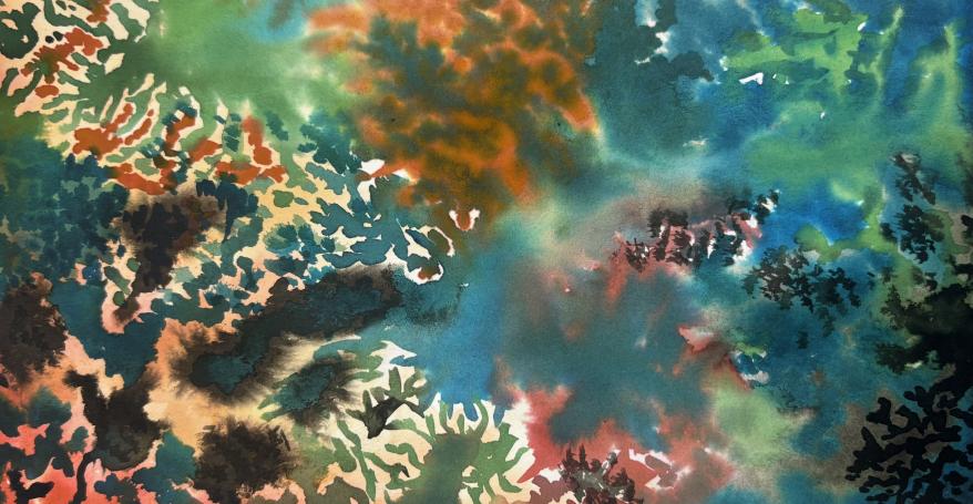 Seaweed Painting