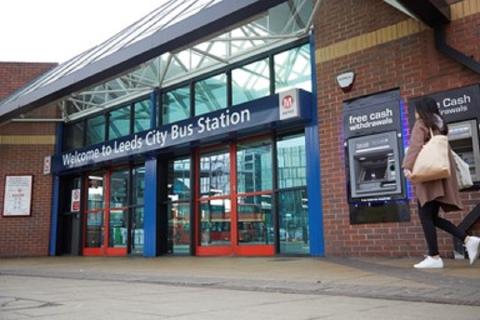 Leeds City bus station serves the city of Leeds, England. Owned and managed by West Yorkshire Metro, it is situated between the Quarry Hill and Leeds Kirkgate Markets areas of Leeds city centre. The National Express Dyer Street Coach Station adjoins the bus station.