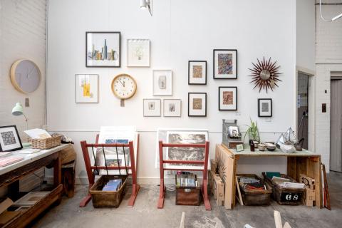 The historic Sunny Bank Mills, in the heart of Farsley village, is undergoing a cultural rebirth since ceasing the manufacture of worsted cloth in 2008. The gallery, gift shop and tea room are in the light and airy former cloth warehouse. The Gallery works with regional artists to give them a platform to exhibit in Leeds, shows rotate about every 6 weeks and both established and emerging artists and makers are represented.The gift shop has a beautiful selection of hand made objects alongside books and home…