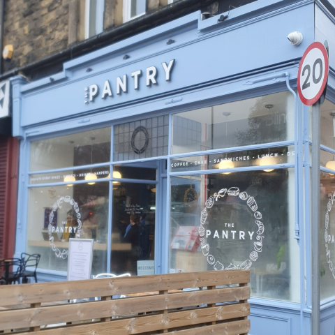 Shop front of The Pantry, Oakwood