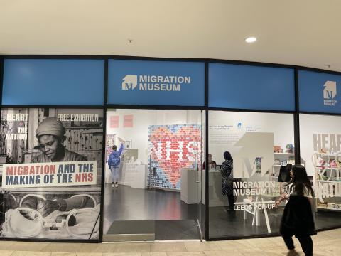 Migration Museum Leeds Pop-Up in Trinity Leeds