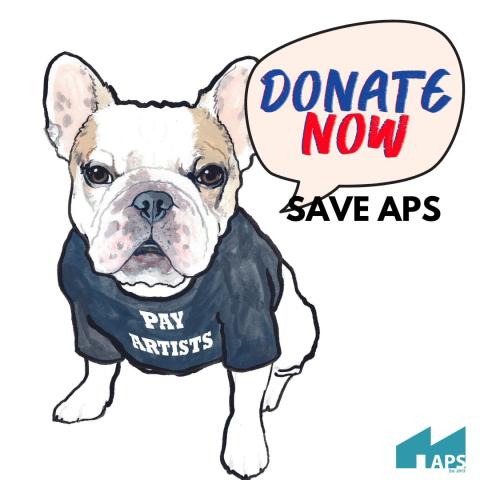 a graphic for the Save APS campaign