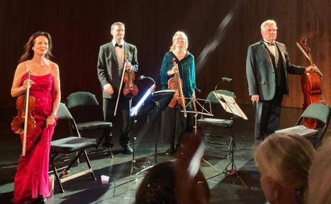 London Chamber Ensemble Quartet live at the V&A by Caroline Potter