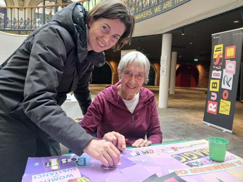 Sally Marland (LHS) Susan Jackson(RHS)