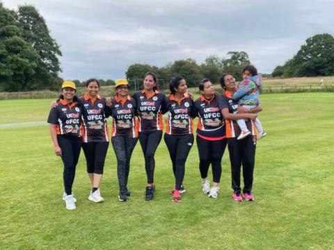 United Friends Ladies team at Crossgates CC