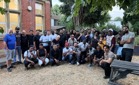 Members of Angels of Freedom in Woodhouse